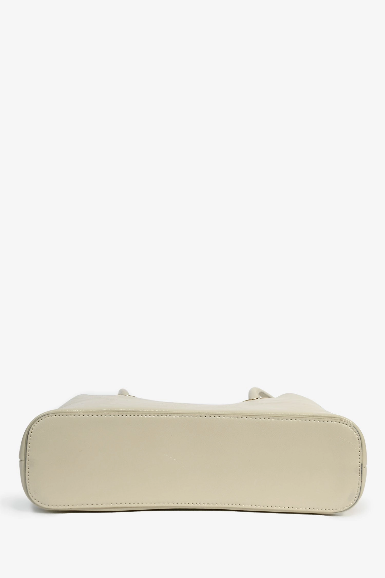 Osoi Beige Magnetic Shoulder Bag