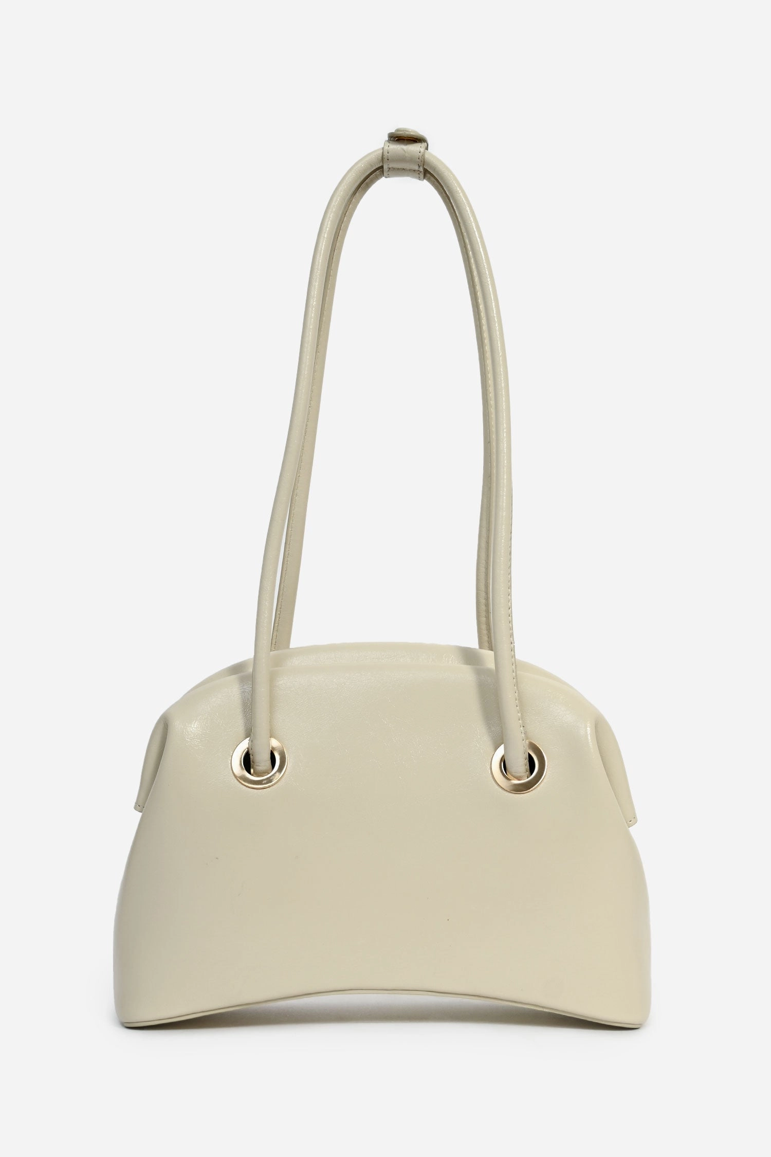Osoi Beige Magnetic Shoulder Bag