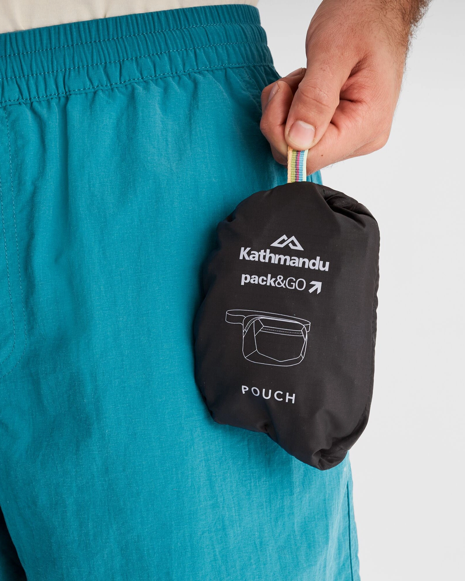 Pack&Go Pouch - Black Stingray