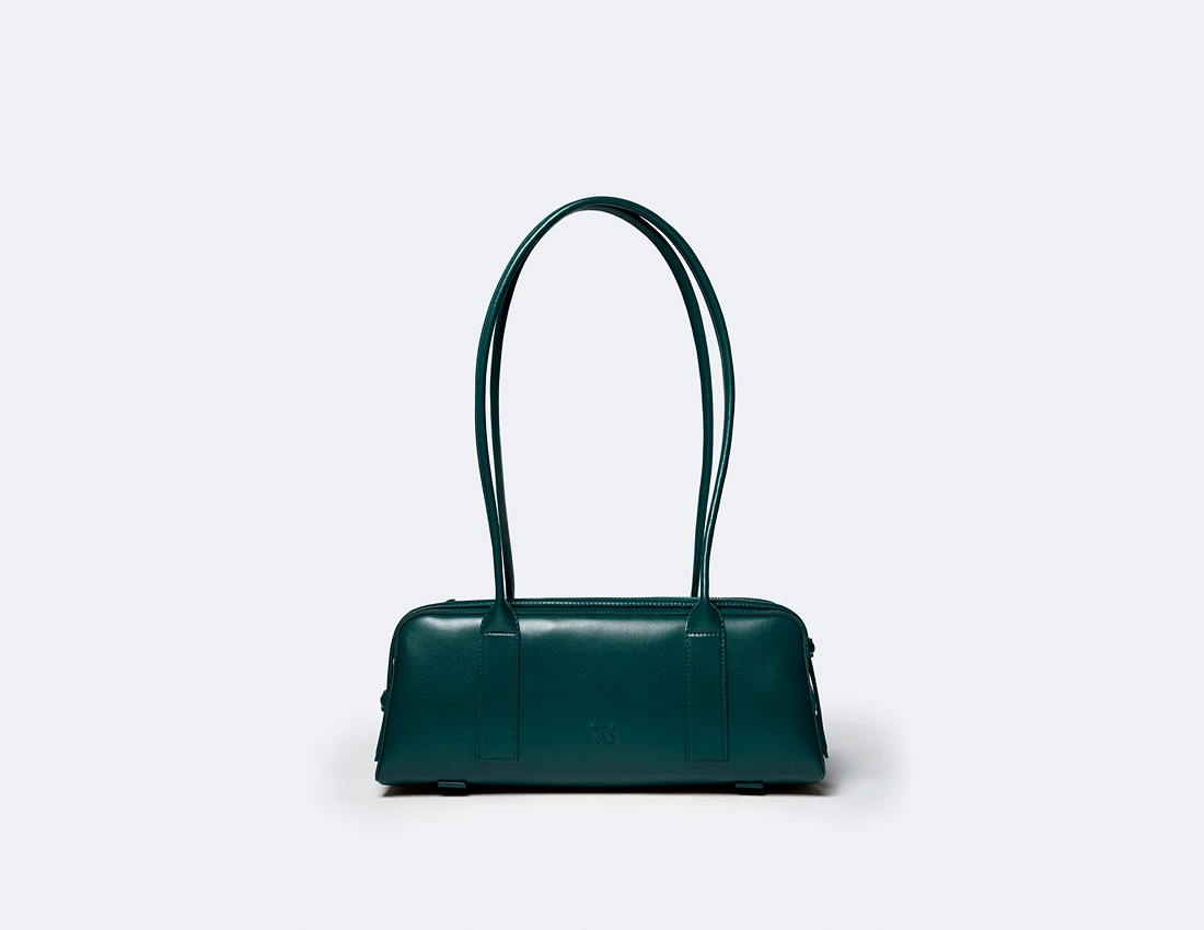 Paquin Vegan Italian Grape Leather Shoulder Bag | Botanical