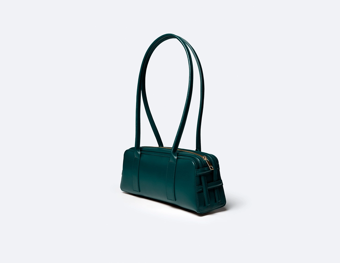 Paquin Vegan Italian Grape Leather Shoulder Bag | Botanical