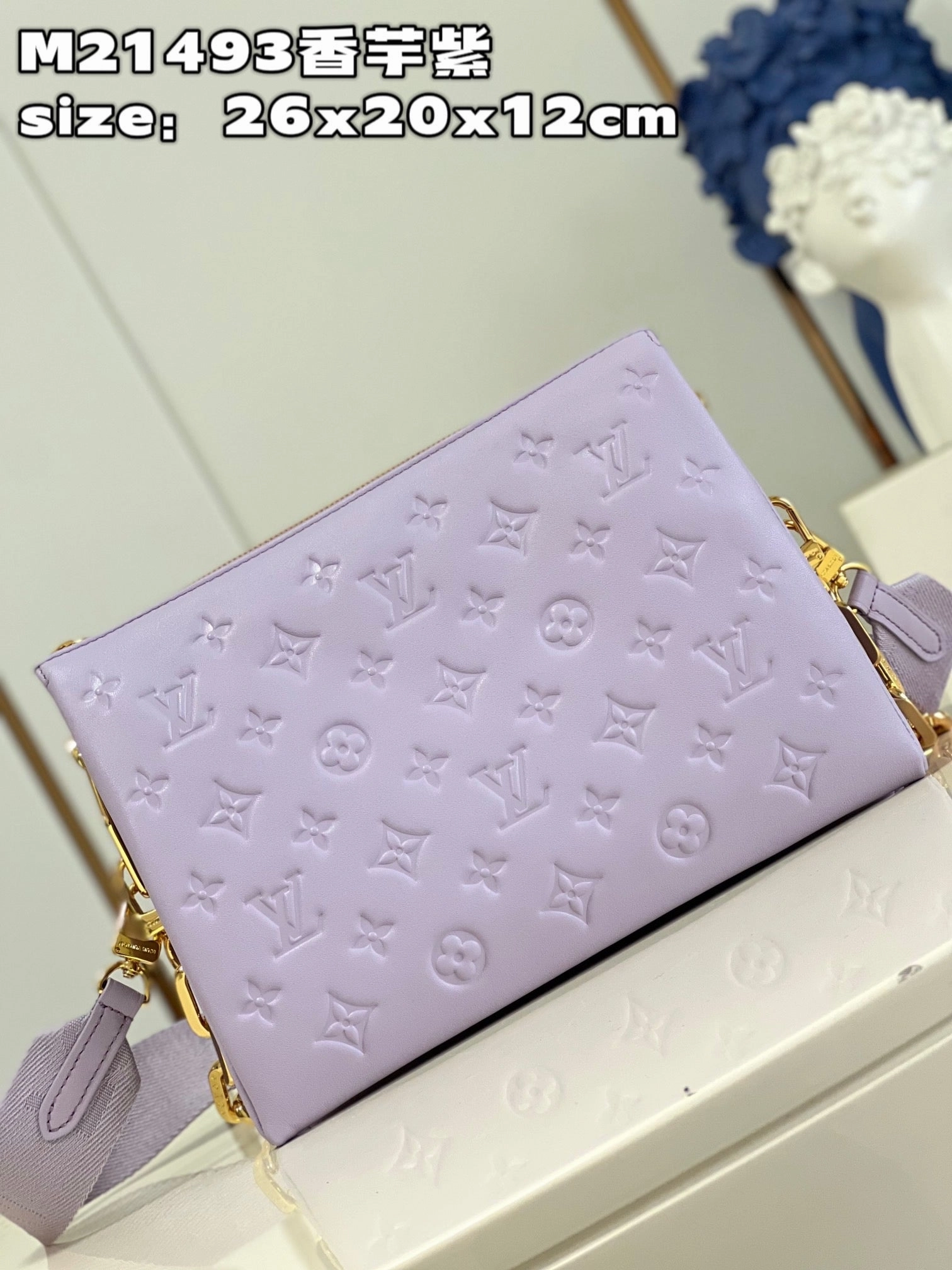 Parme Coussin PM Leather Crossbody Bag for Women