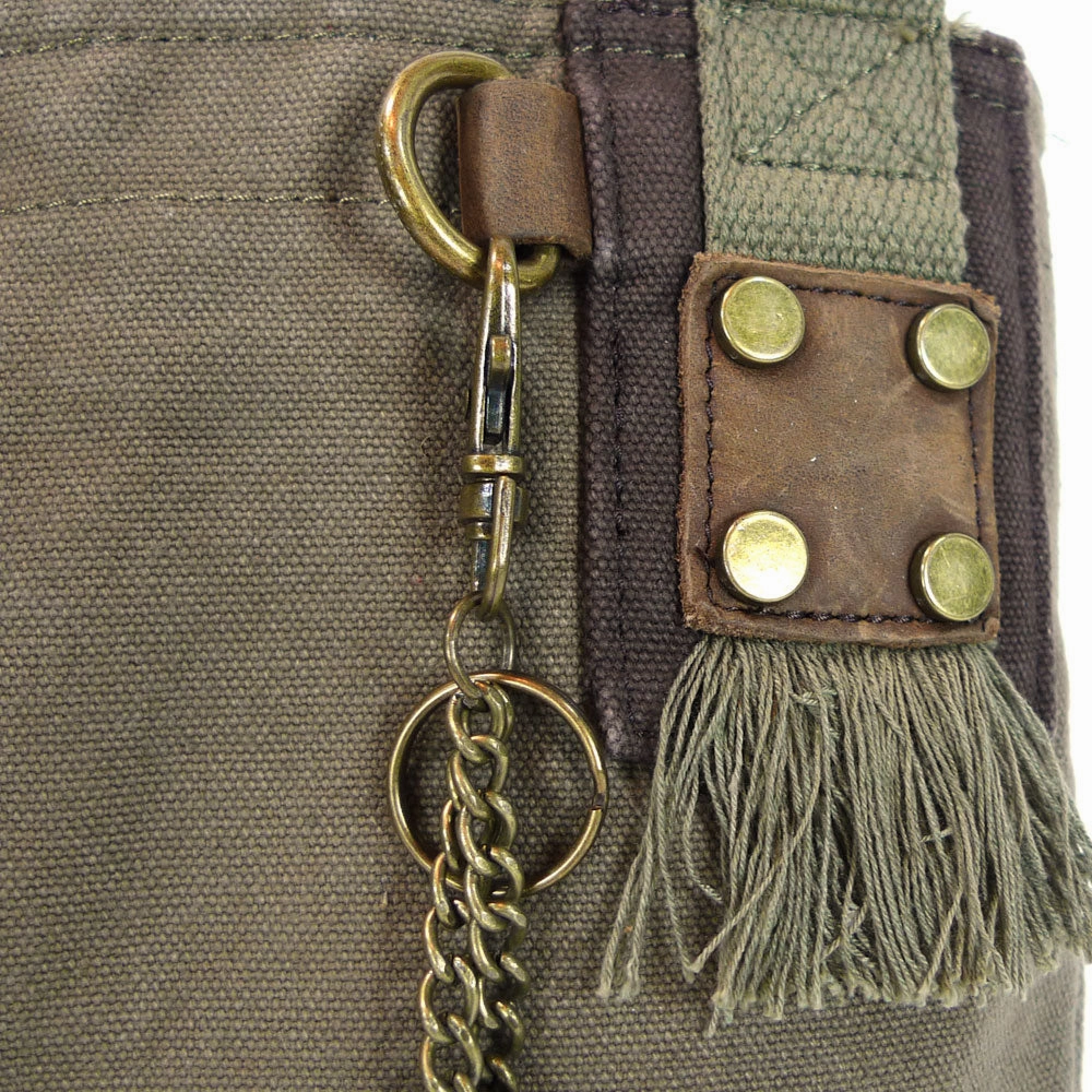 Patch Crossbody - Olive