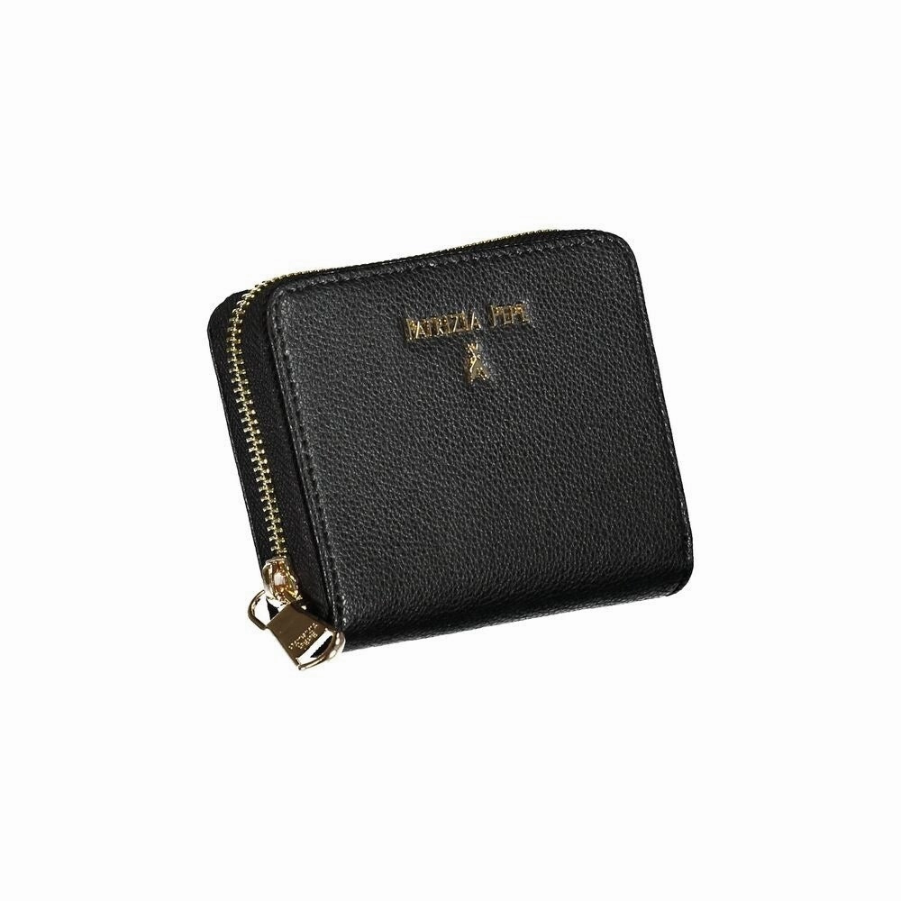 Patrizia Pepe Black Leather Women's Wallet