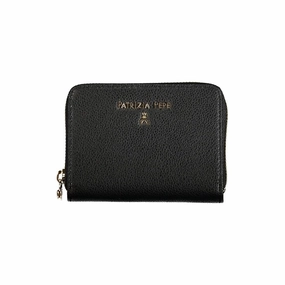 Patrizia Pepe Black Leather Women's Wallet
