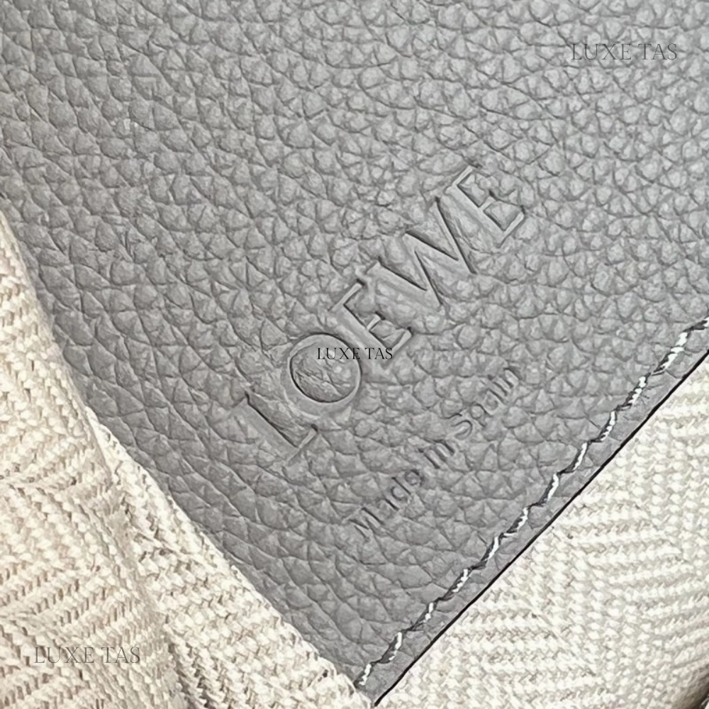Pearl Grey Compact Hammock Bag In Soft Grained Calfskin Leather Crossbody Bag for Women