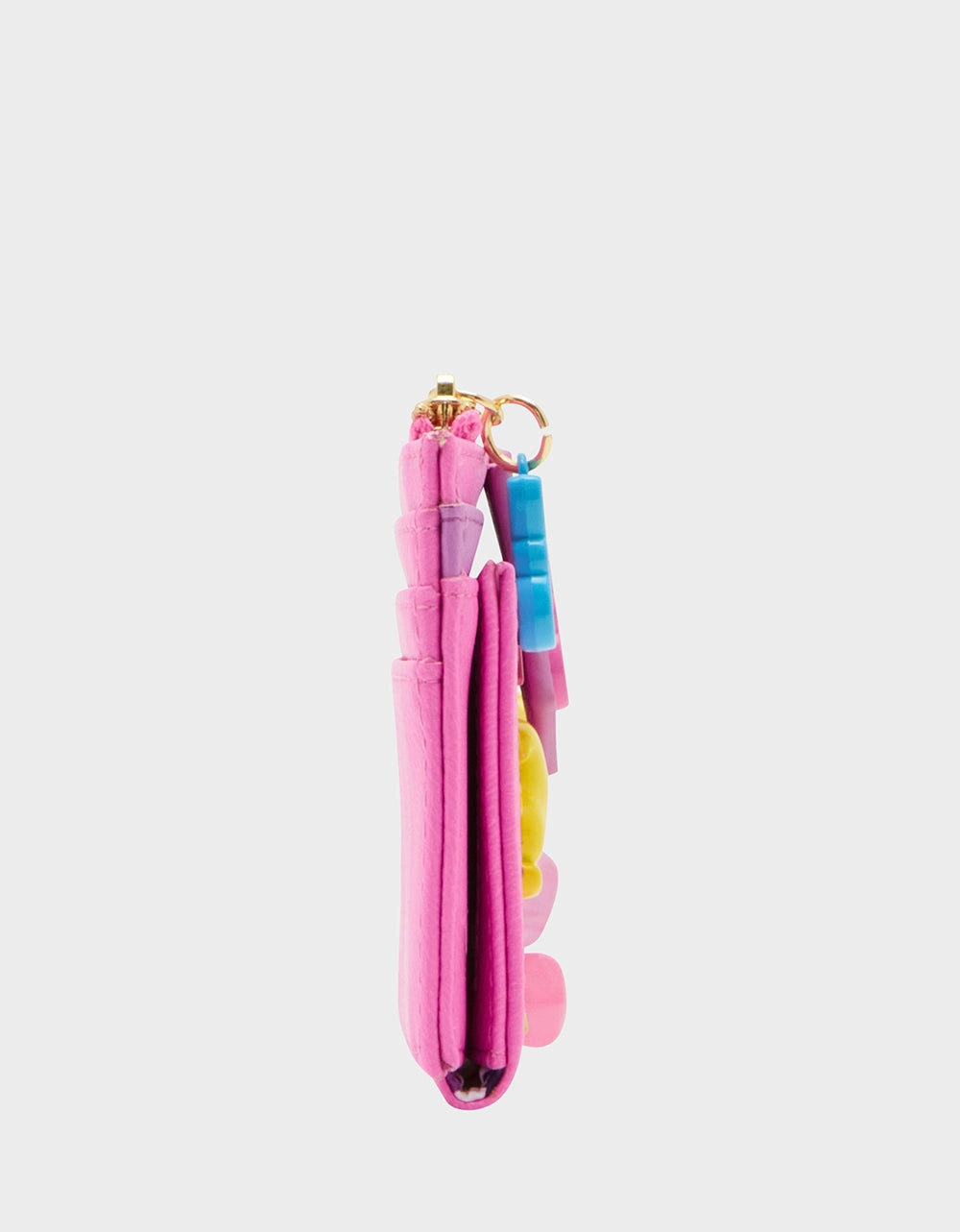 PEEPS BIFOLD WALLET PINK MULTI