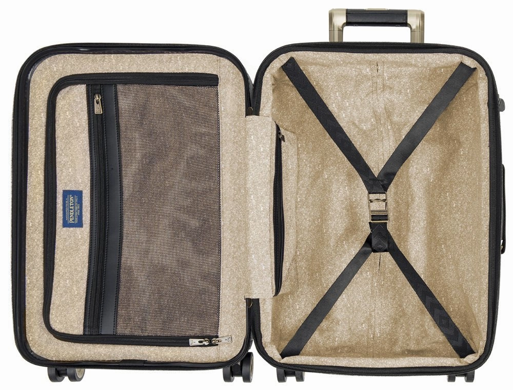Pendleton Harding 20" Polycarbonate Spinner Carry On - Black, One Size