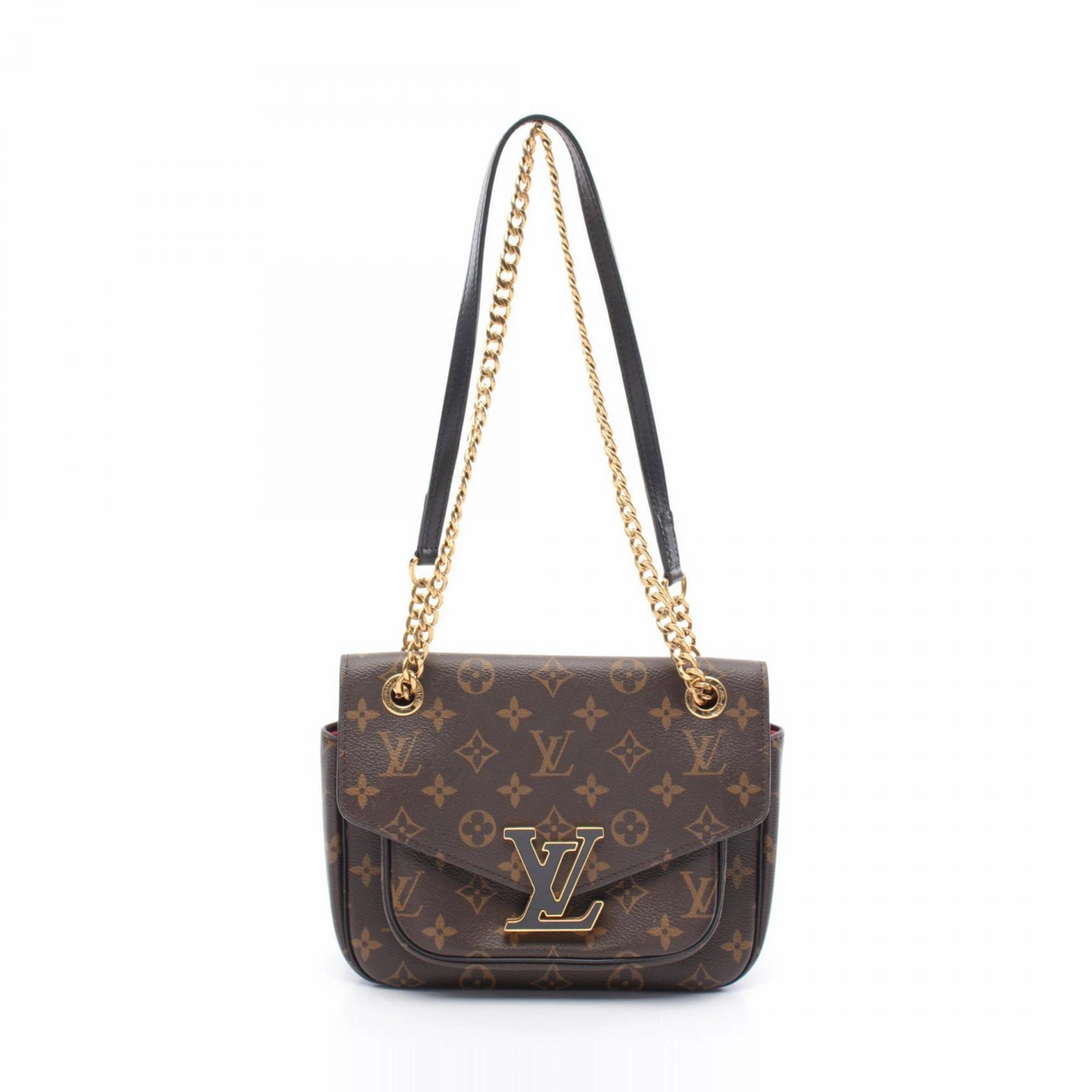 Petite Malle Monogram Canvas Shoulder Bag