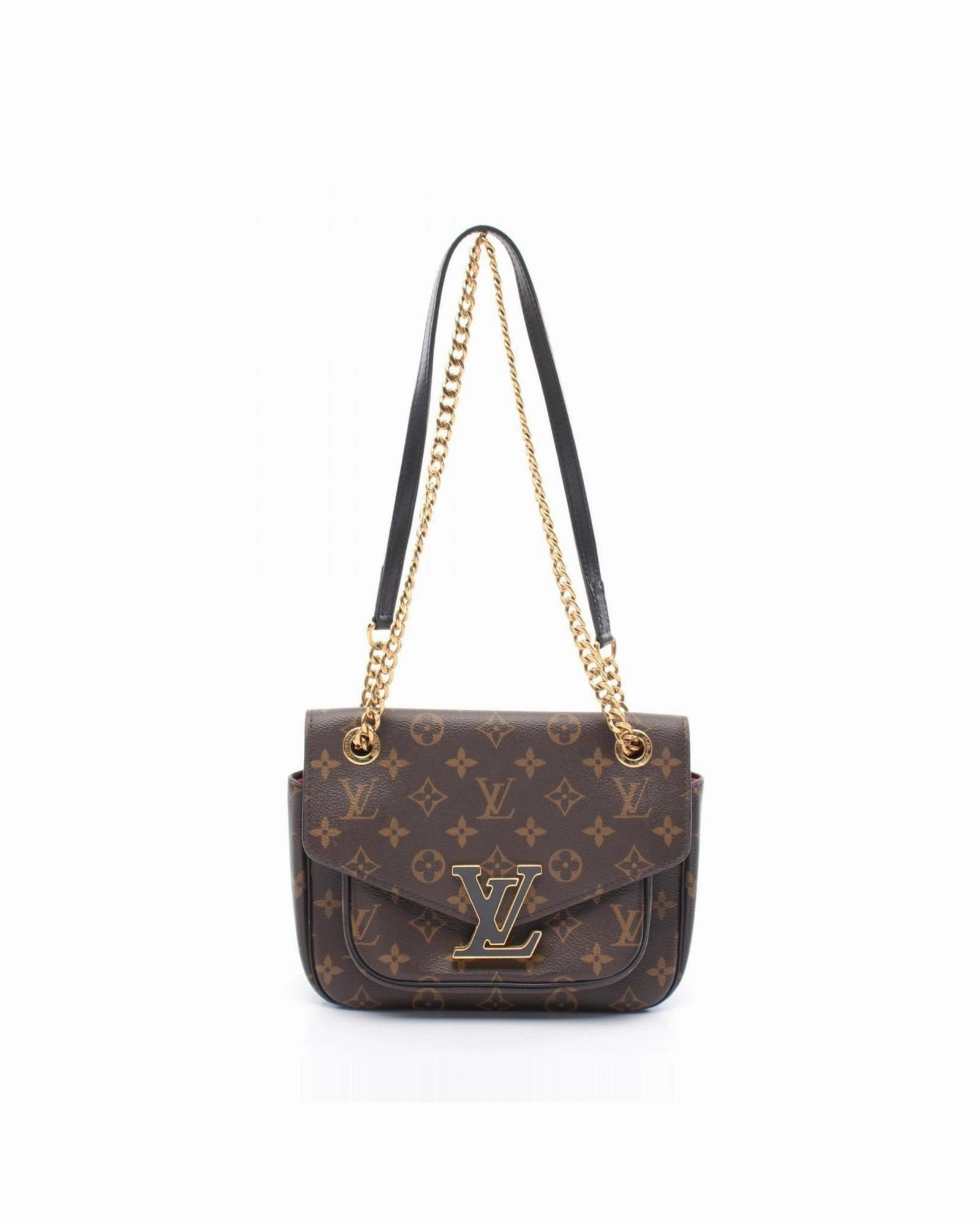 Petite Malle Monogram Canvas Shoulder Bag