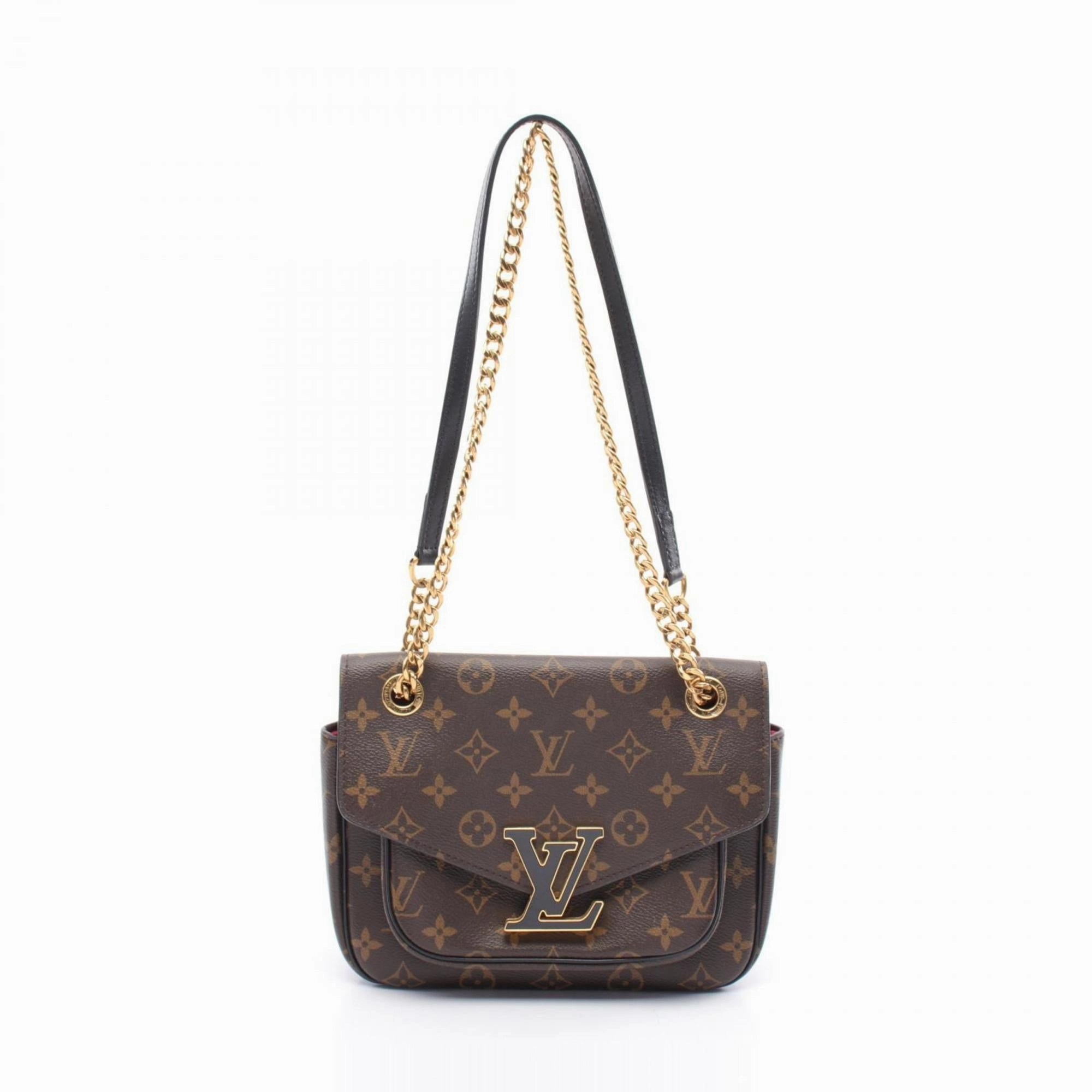 Petite Malle Monogram Canvas Shoulder Bag