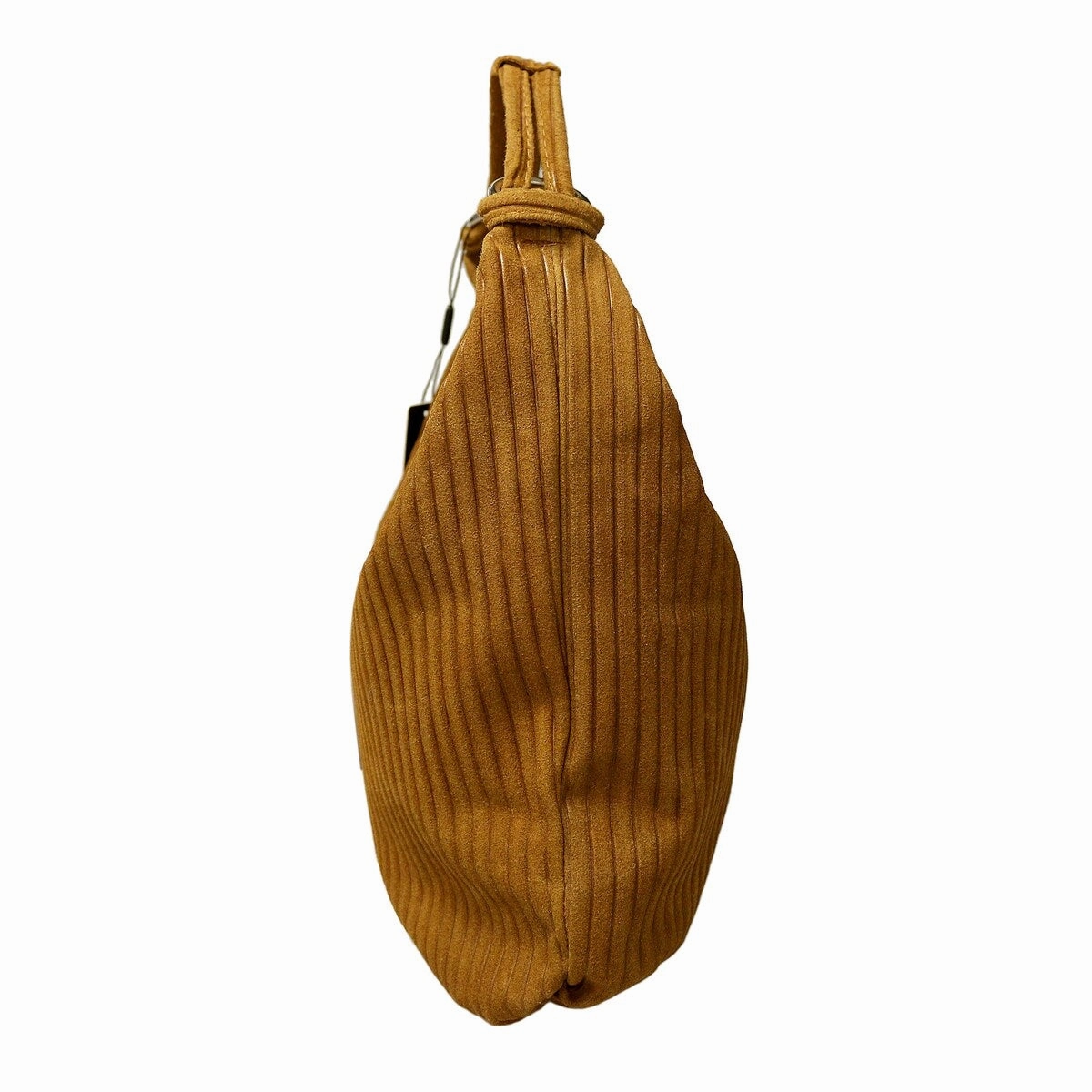 Pierre Cardin Brown Leather Large Hobo Relaxed Suede Shoulder Bag for womens
