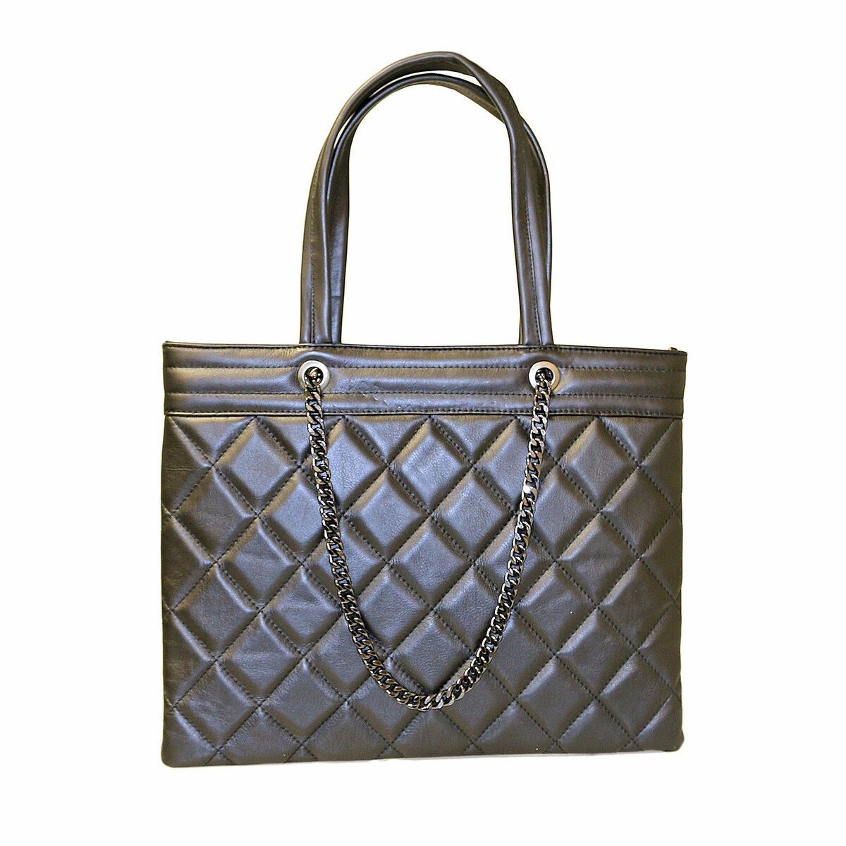 Pierre Cardin Large Black Structured Square Shoulder Bag for womens