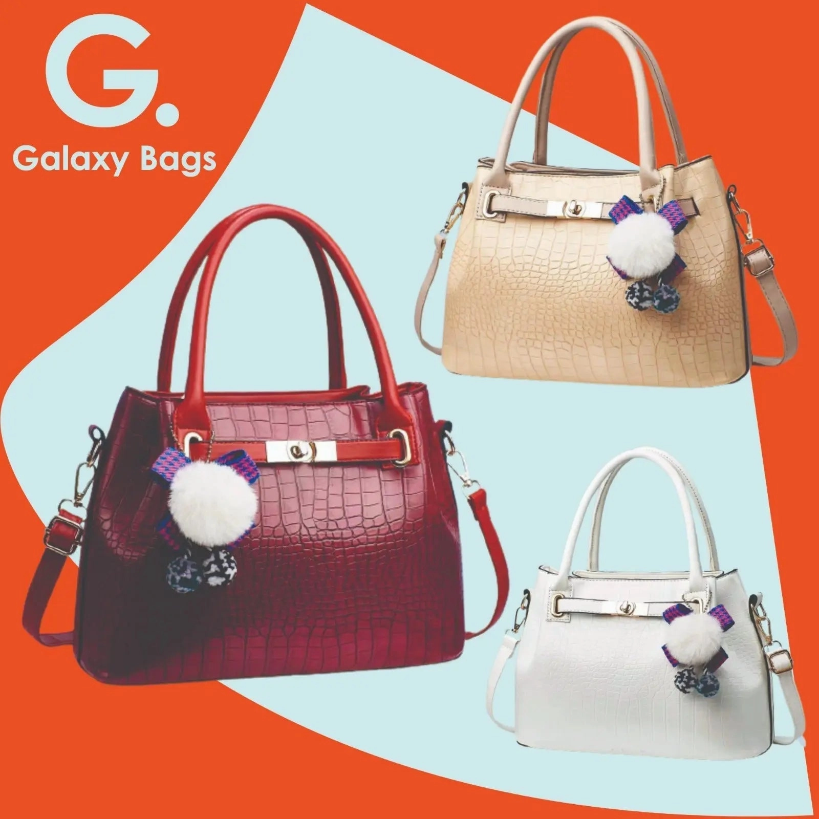 Pink Handbag For Girls 932-5