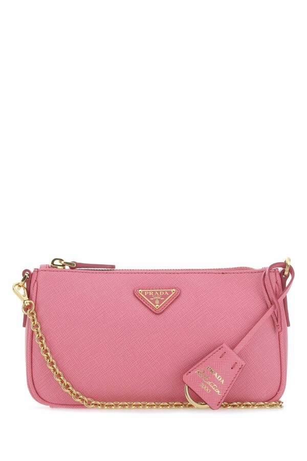 Pink Leather Re-Edition 2000 Shoulder Bag