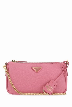 Pink Leather Re-Edition 2000 Shoulder Bag