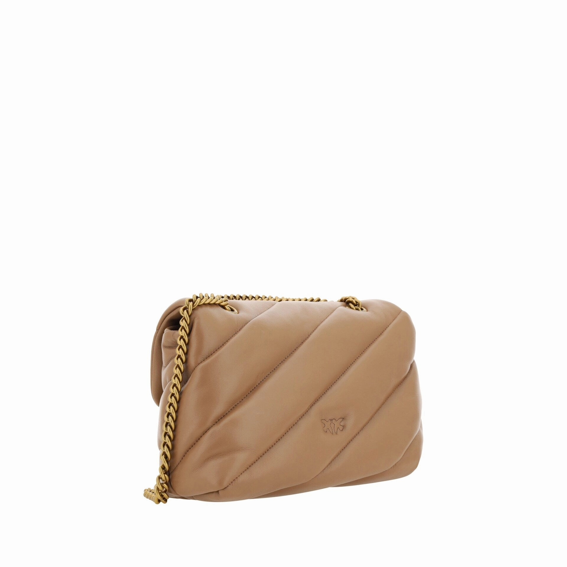 PINKO Elegant Quilted Calf Leather Shoulder Women's Bag