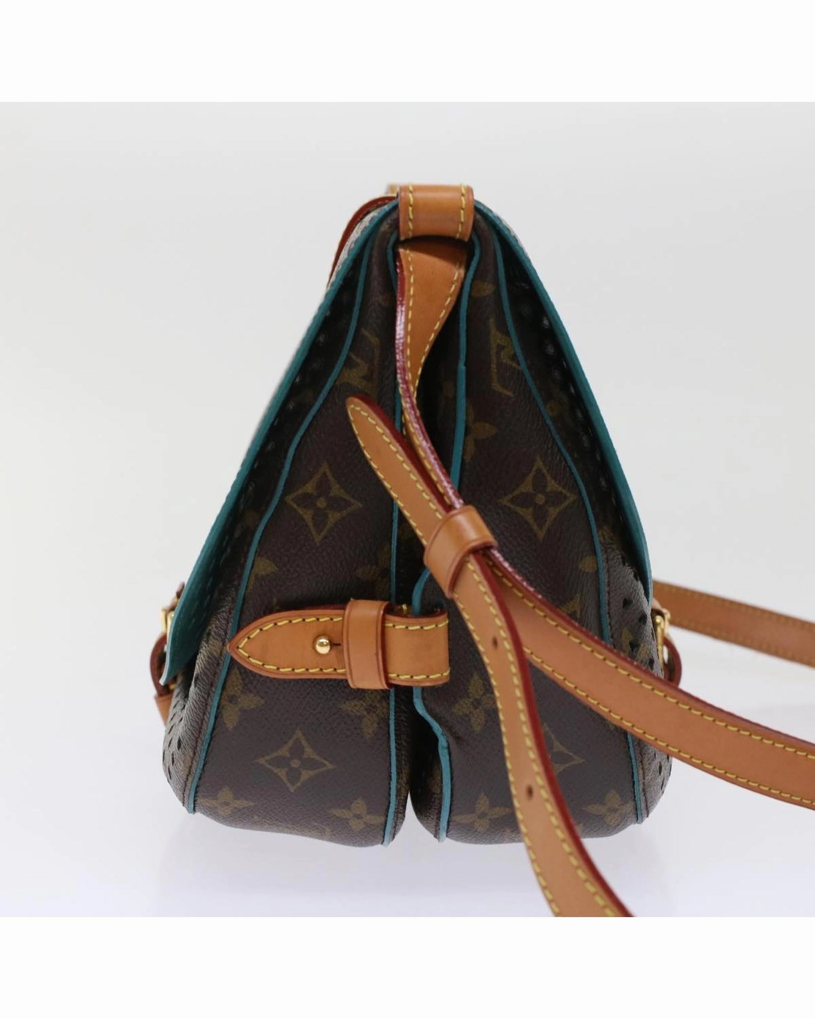 Pochette Perforated Crossbody Bag