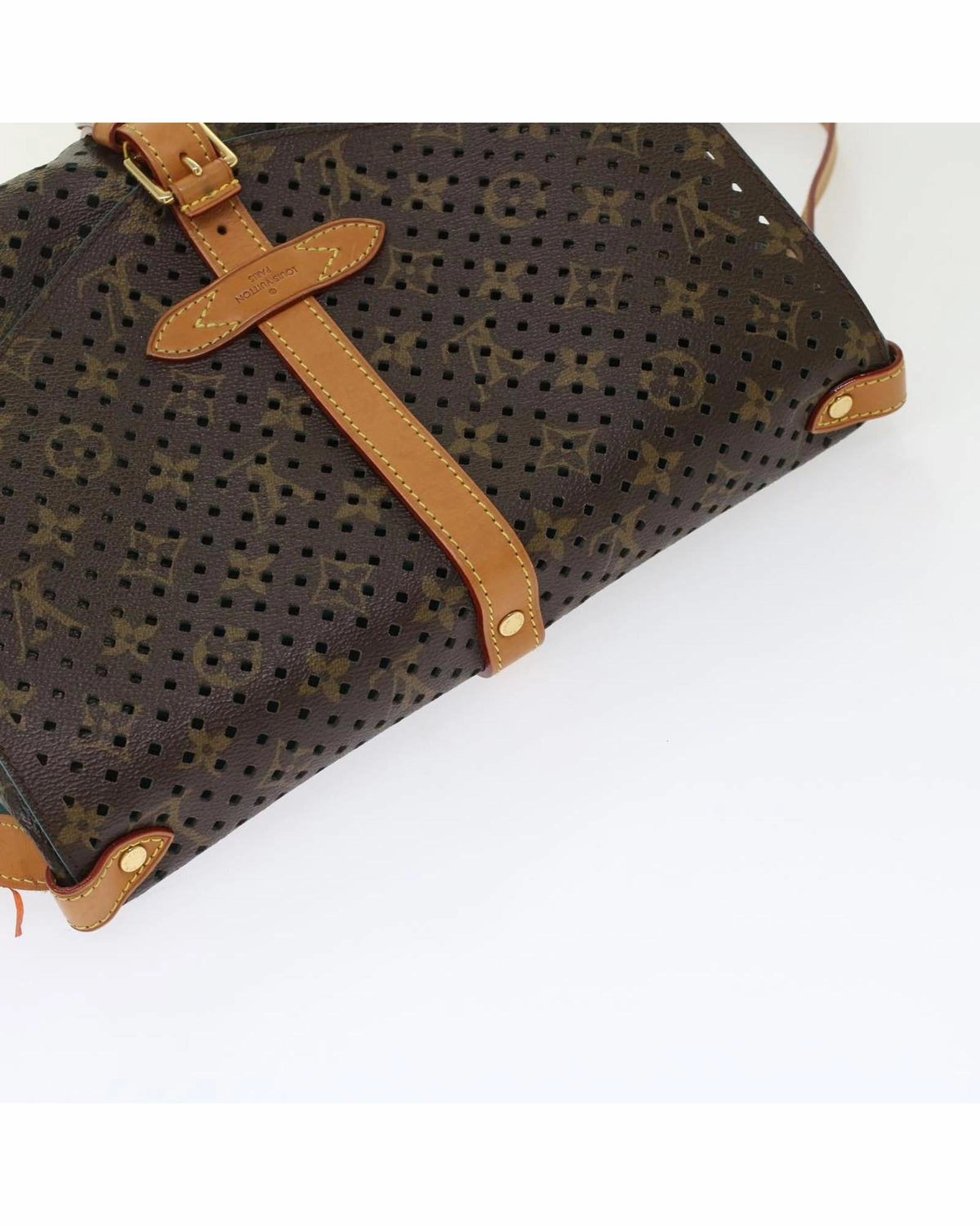 Pochette Perforated Crossbody Bag
