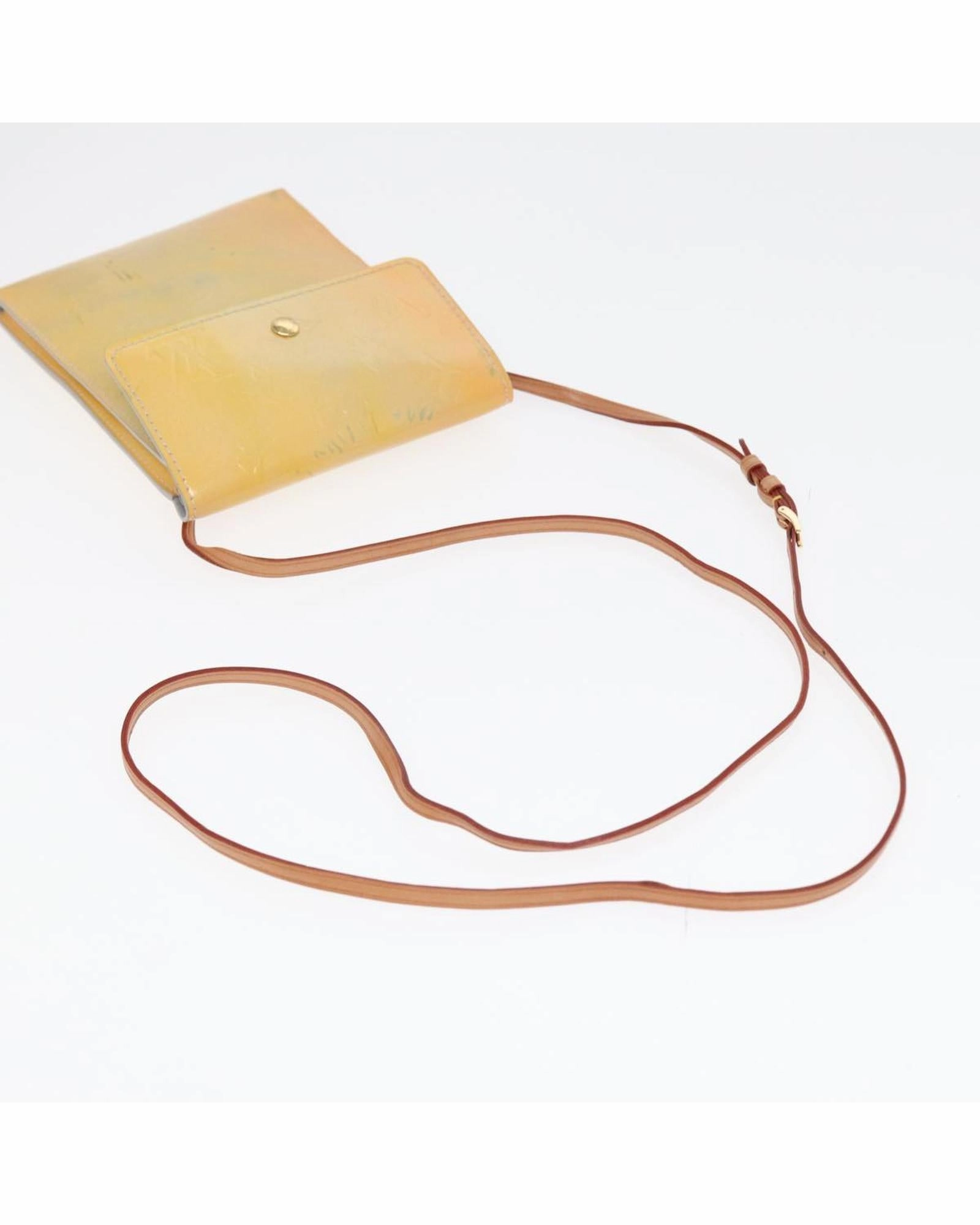 Pochette Vernis Leather Crossbody Bag