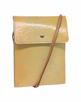 Pochette Vernis Leather Crossbody Bag