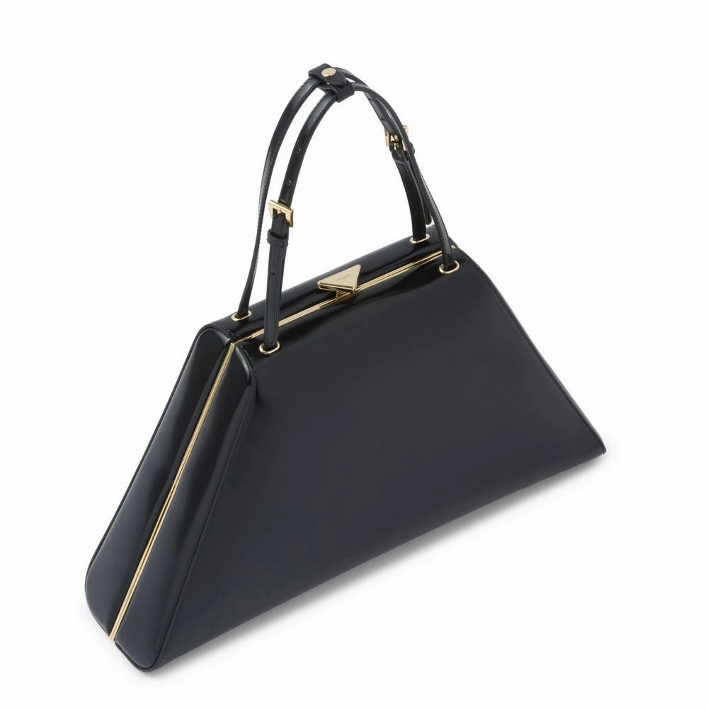 Prada Black Leather Handbag