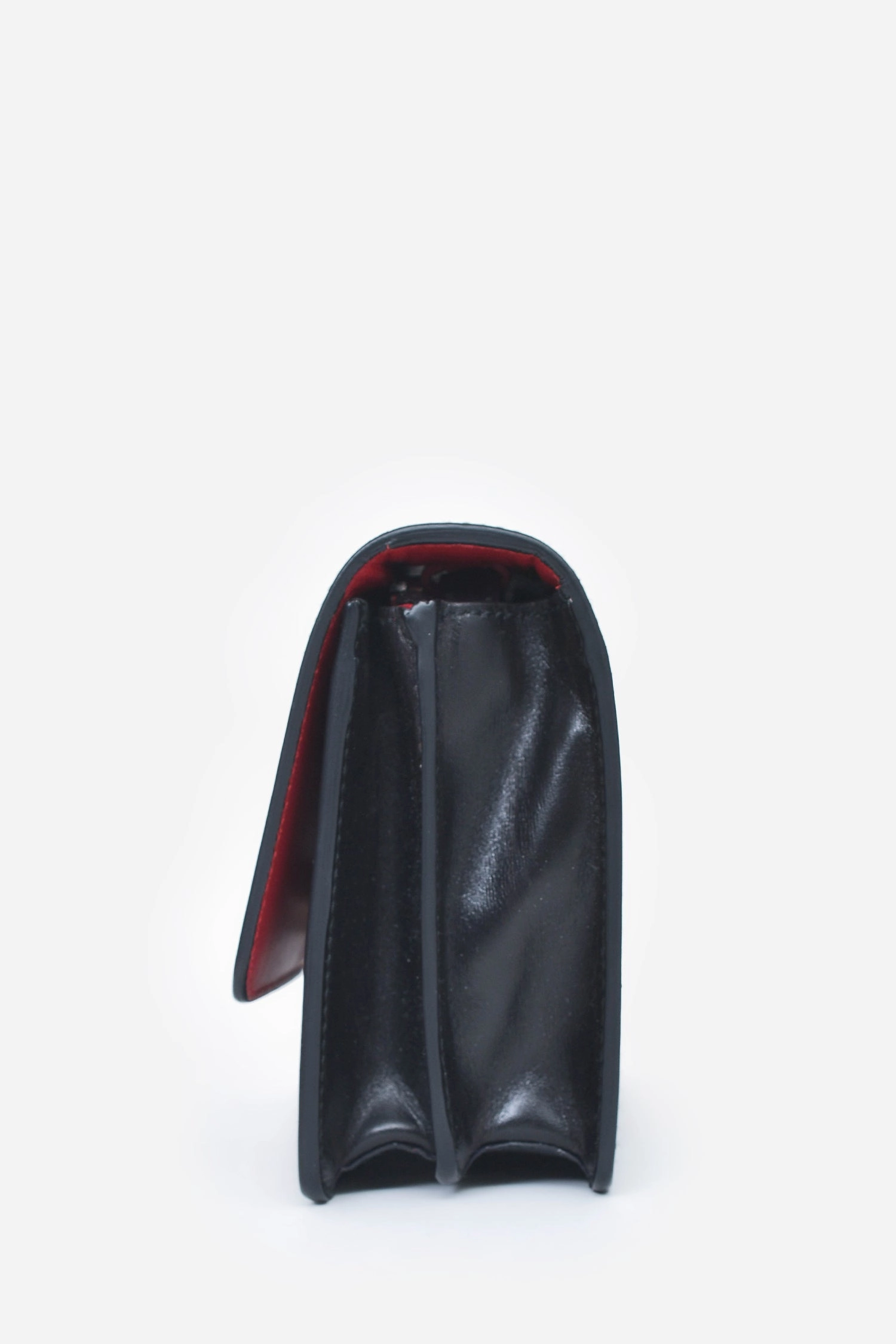 Prada Black Leather Mini Crossbody