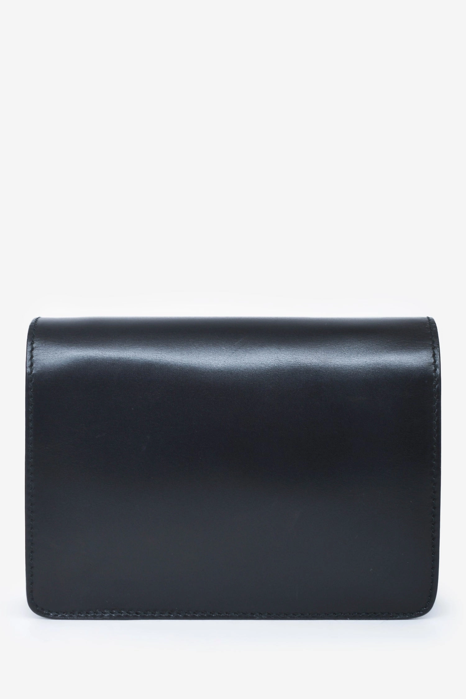 Prada Black Leather Mini Crossbody
