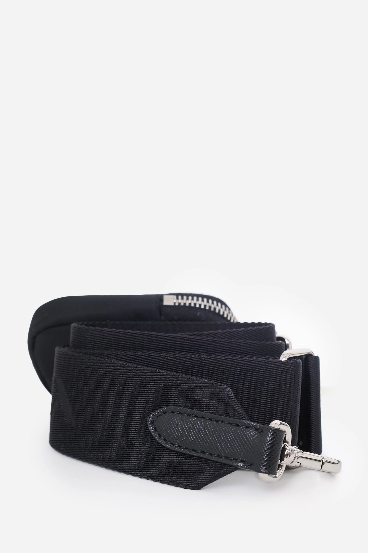 Prada Black Re-Nylon Re-Edition 2005 Crossbody Bag with Strap & Pouch