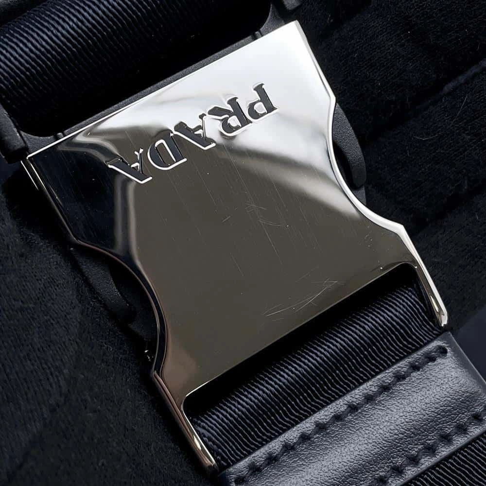 PRADA Crossbody Bag Navy2VZ092 Nylon