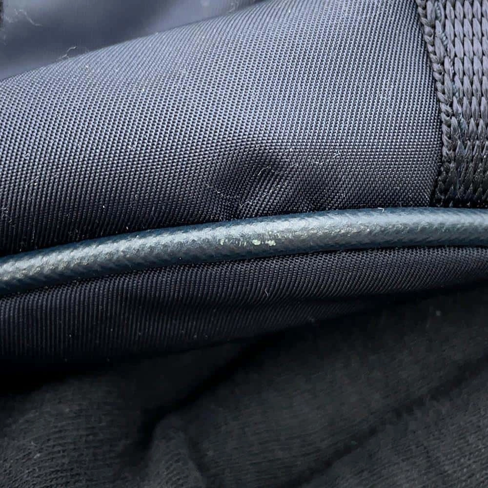 PRADA Crossbody Bag NavyVA0994 Nylon Leather