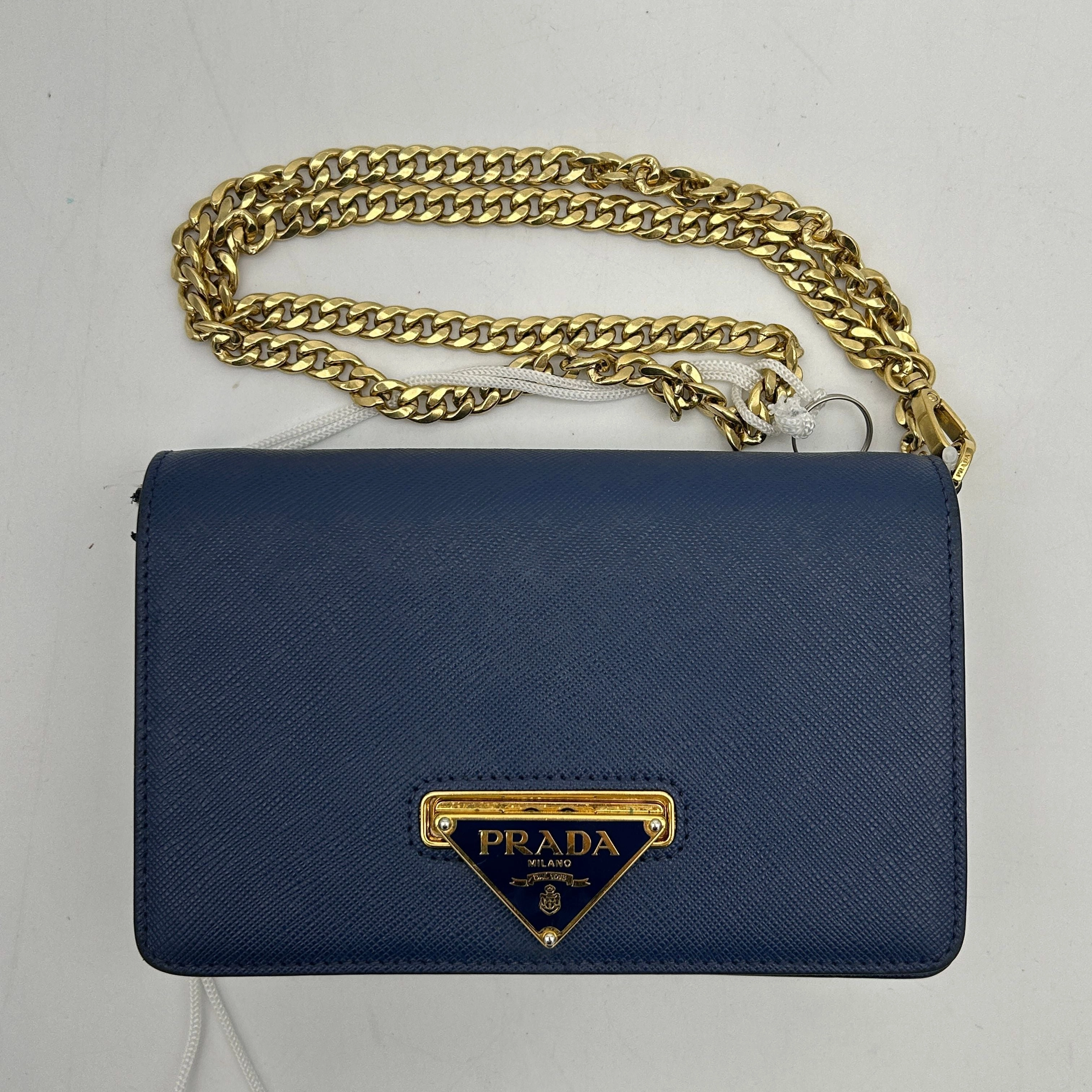 Prada Flip Lock Chain Crossbody Bag LA40891