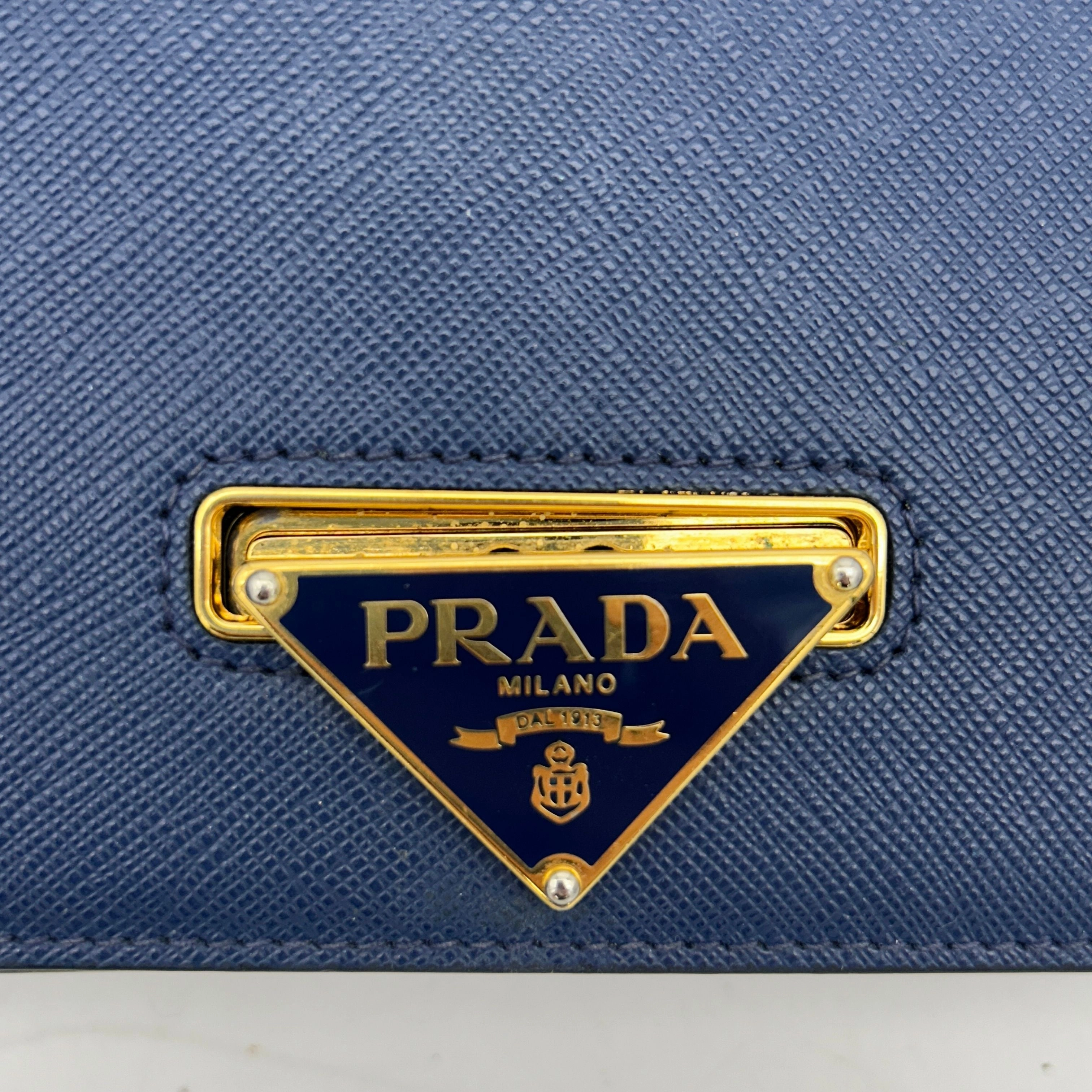 Prada Flip Lock Chain Crossbody Bag LA40891