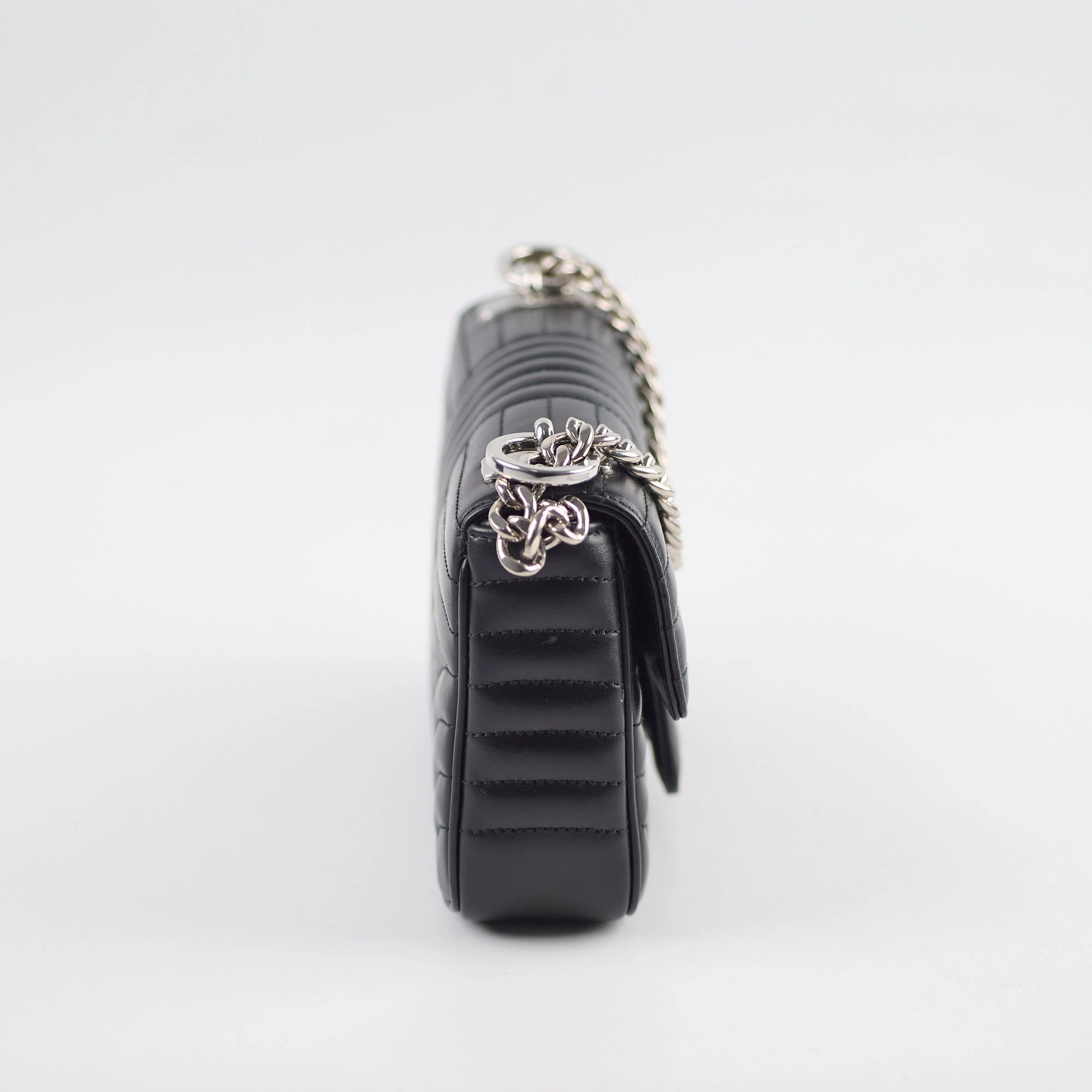 Prada Leather Diagramme Bag Black