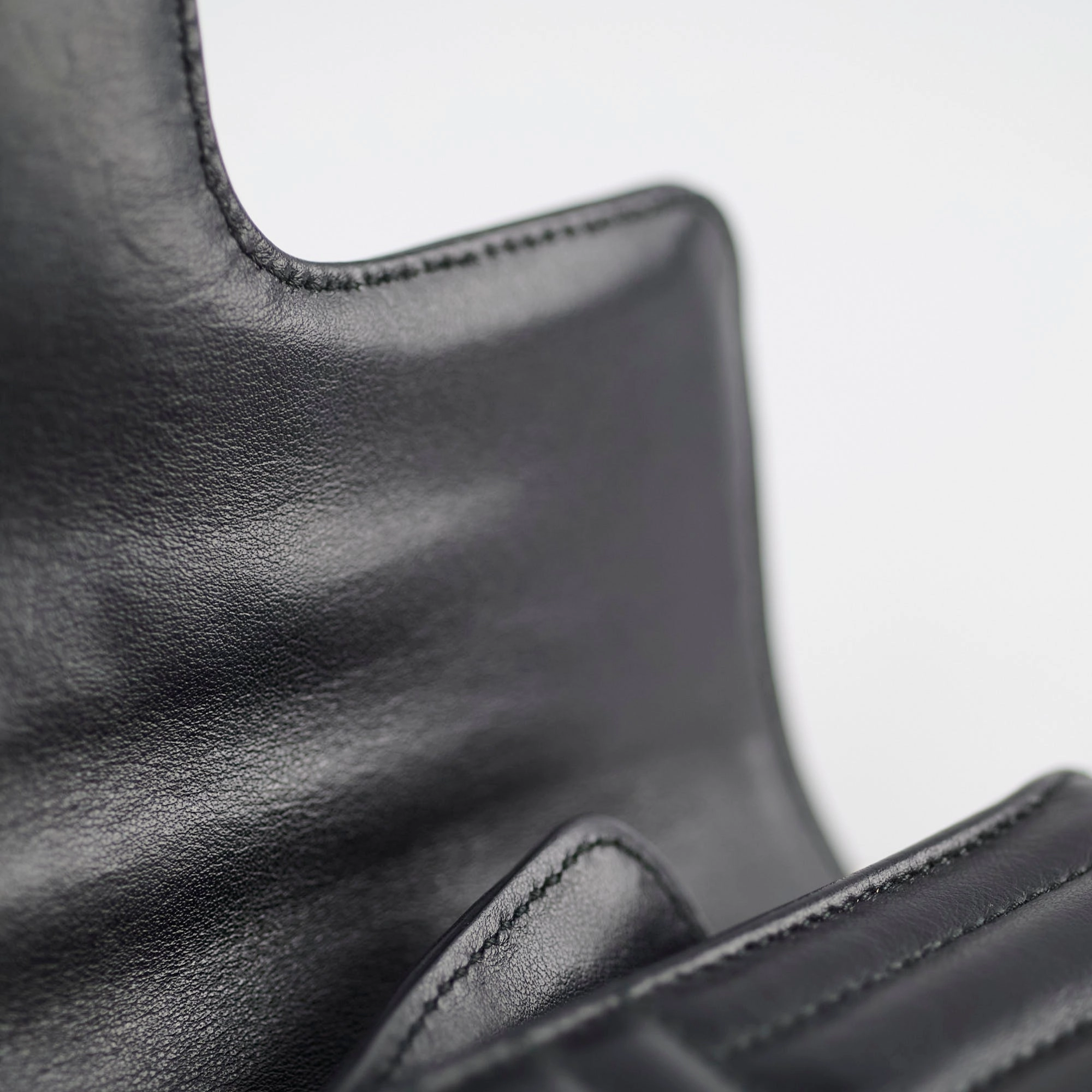 Prada Leather Diagramme Bag Black