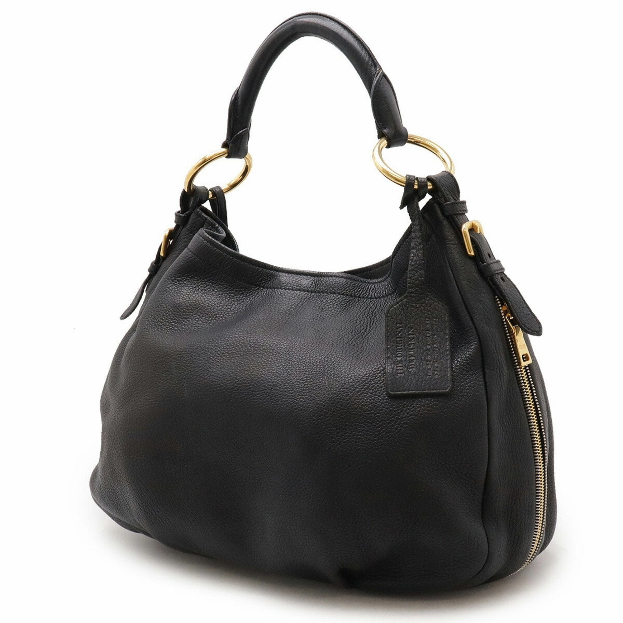 Prada  Leather Shoulder Bag (Pre-Owned)