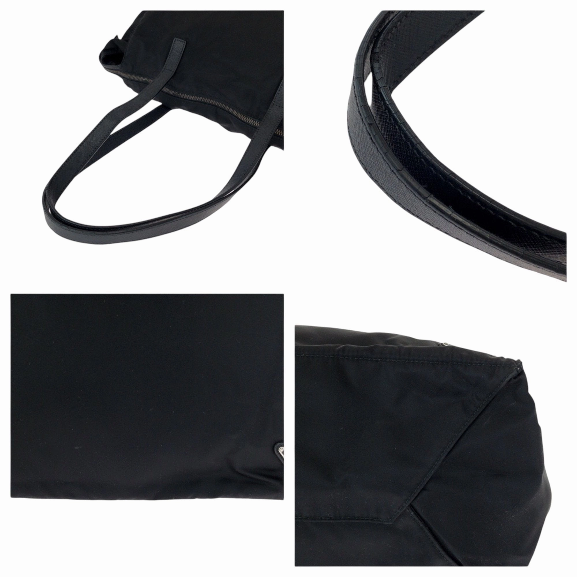 Prada Nylon Shoulder Bag Tote Bag (Pre-Owned)