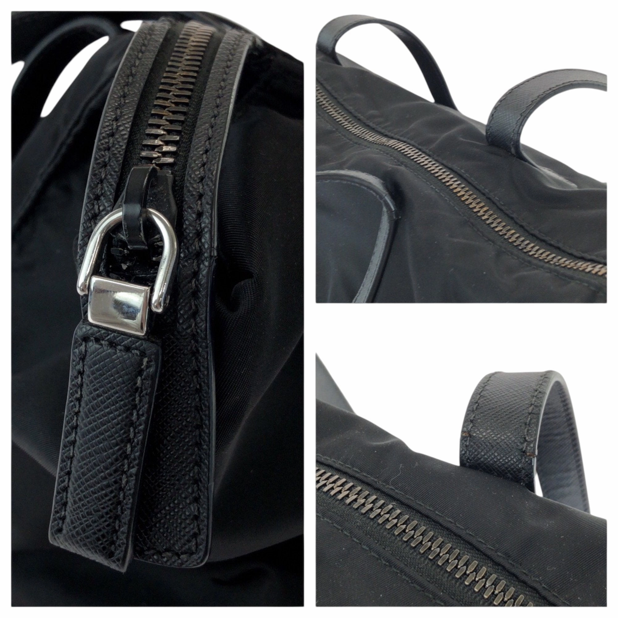 Prada Nylon Shoulder Bag Tote Bag (Pre-Owned)