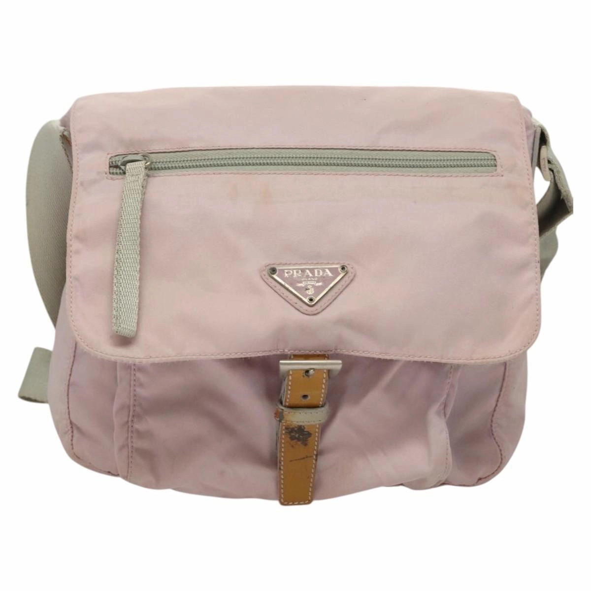 Prada Re-Nylon Nylon Shoulder Bag (Pre-Owned)