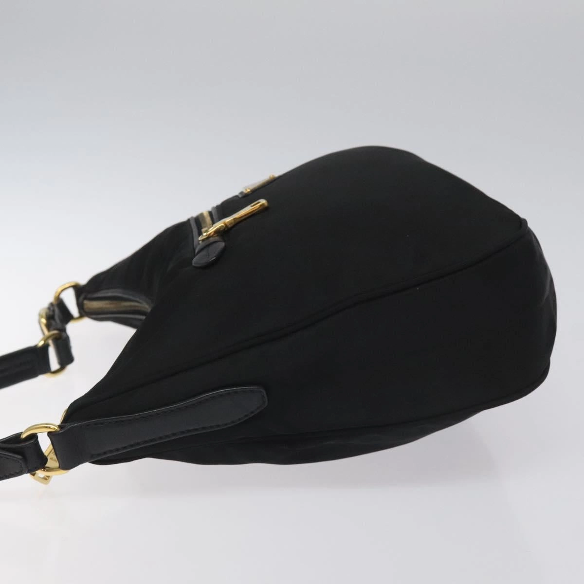 Prada Tessuto Canvas Shoulder Bag (Pre-Owned)
