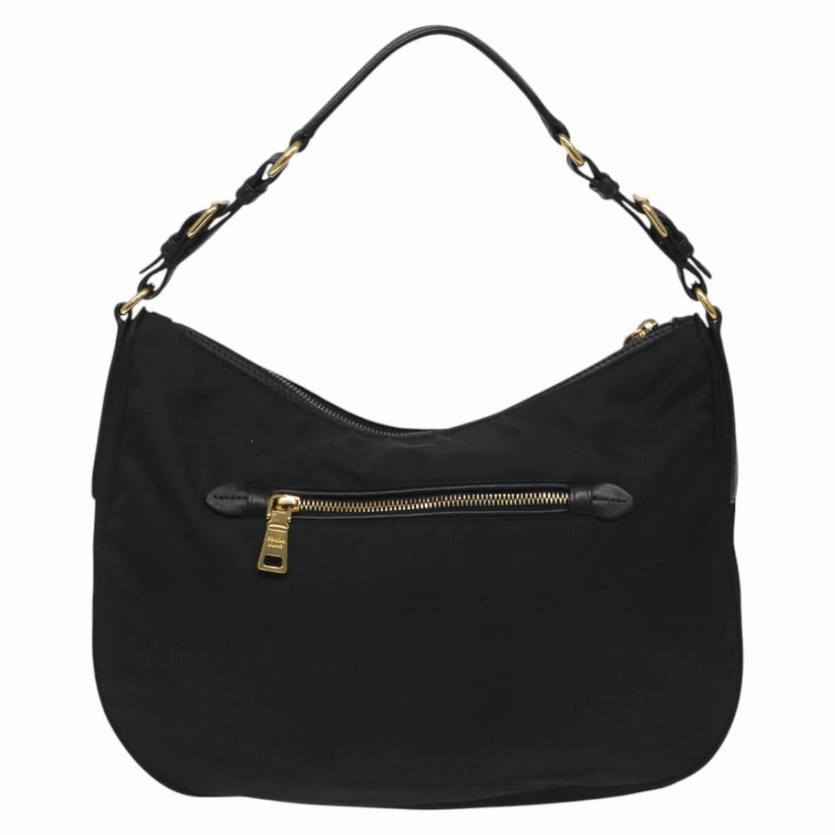 Prada Tessuto Canvas Shoulder Bag (Pre-Owned)