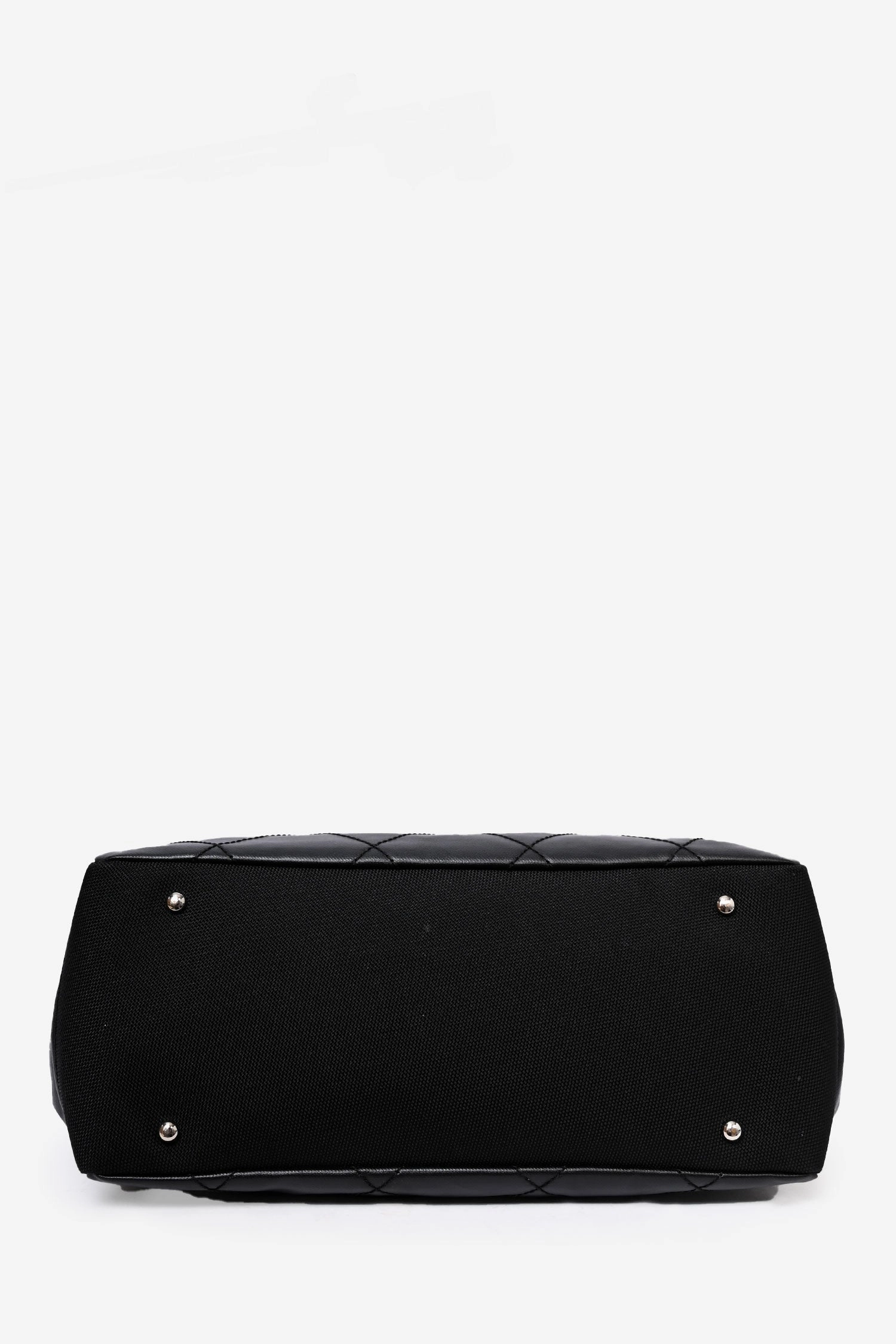 Pre-Loved Chanel 2012 Black Leather/Canvas 'Paris Biarritz' Tote Bag