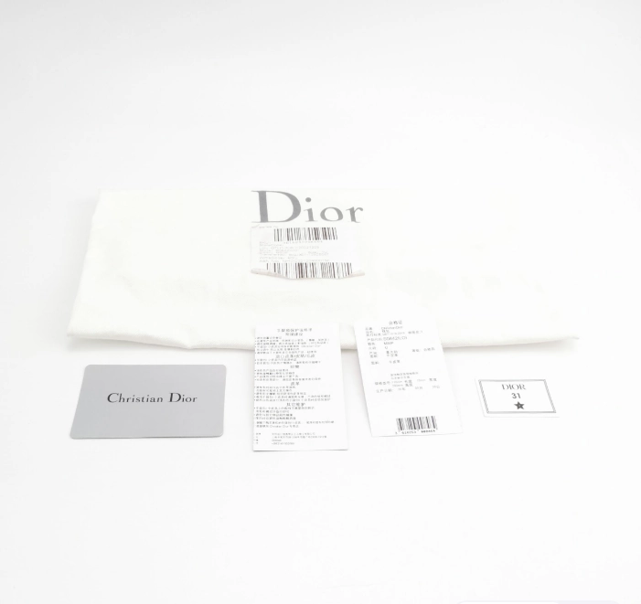 Preloved Dior cannage Crossbody bag beige 11cm*20cm*1cm 087841900459