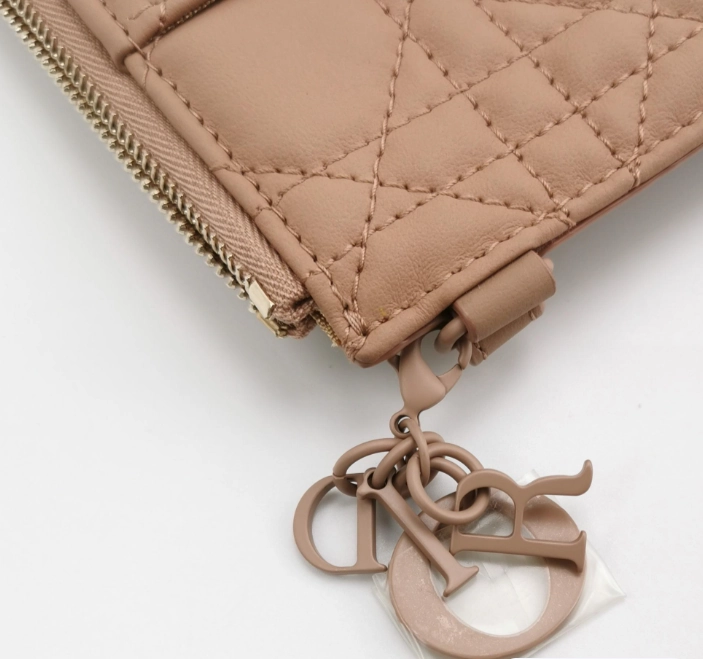 Preloved Dior cannage Crossbody bag beige 11cm*20cm*1cm 087841900459