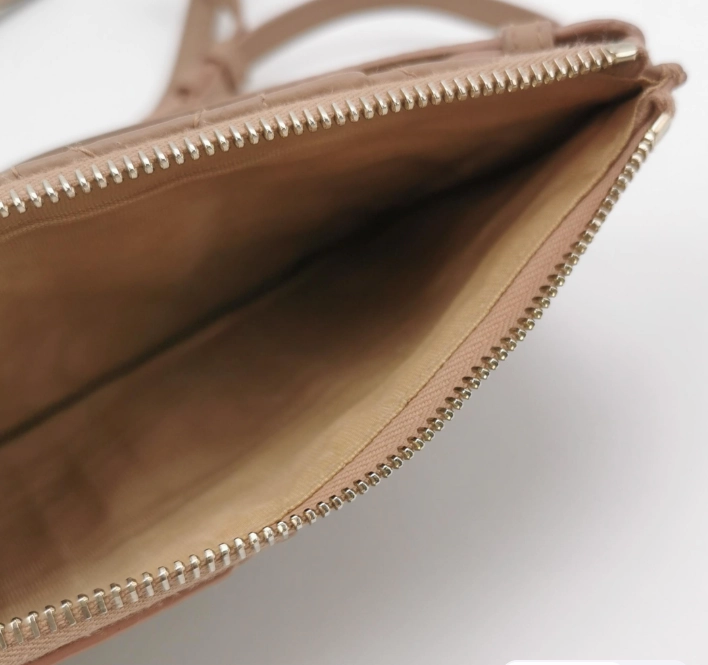 Preloved Dior Crossbody cowhide bag beige 11cm*20cm*1cm 250217781067249