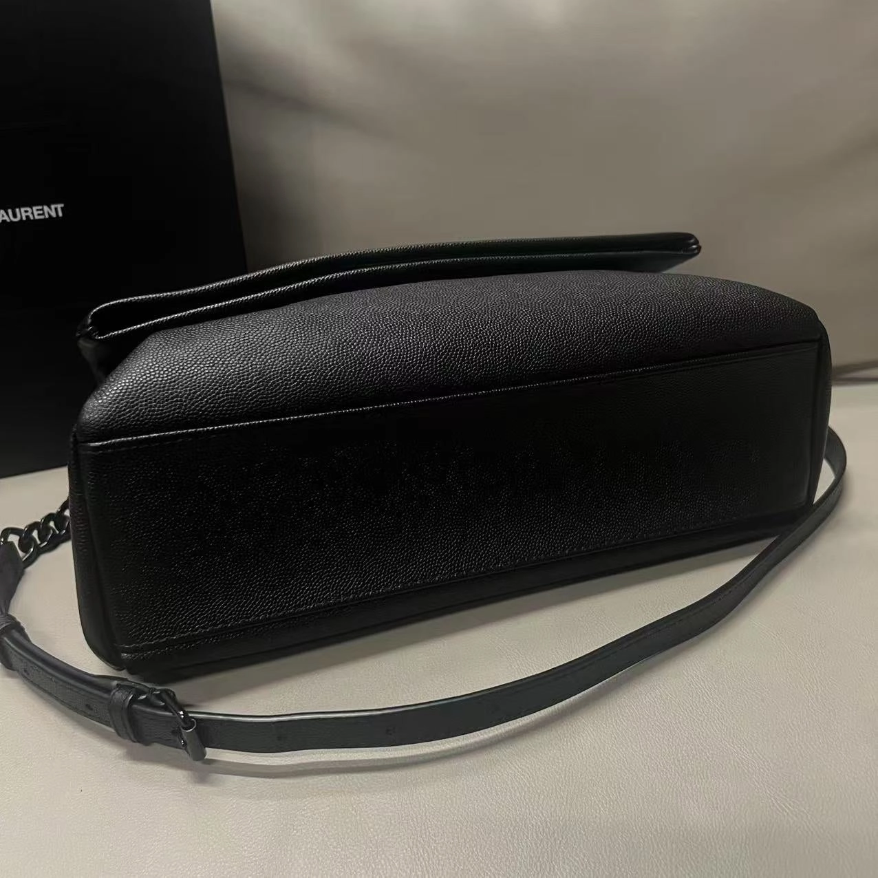 preloved YSL so black shoulder/crossbody bag