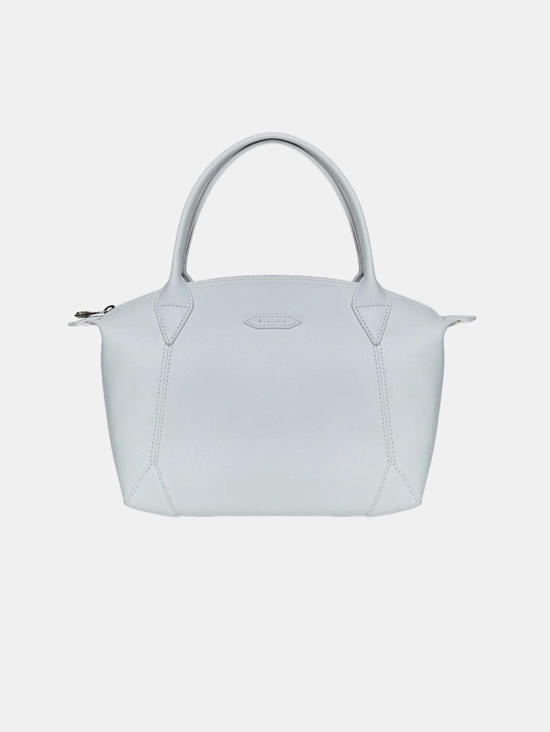 Pretty Apple Skin Vegan Leather Shoulder Bag | White