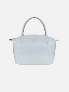Pretty Apple Skin Vegan Leather Shoulder Bag | White