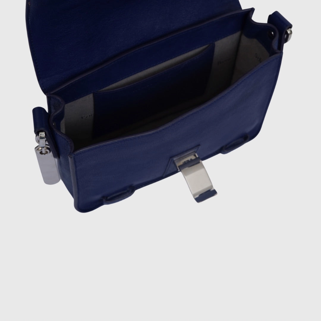 Proenza Schouler PS1 Crossbody bag Mini Lambskin Blue SHW