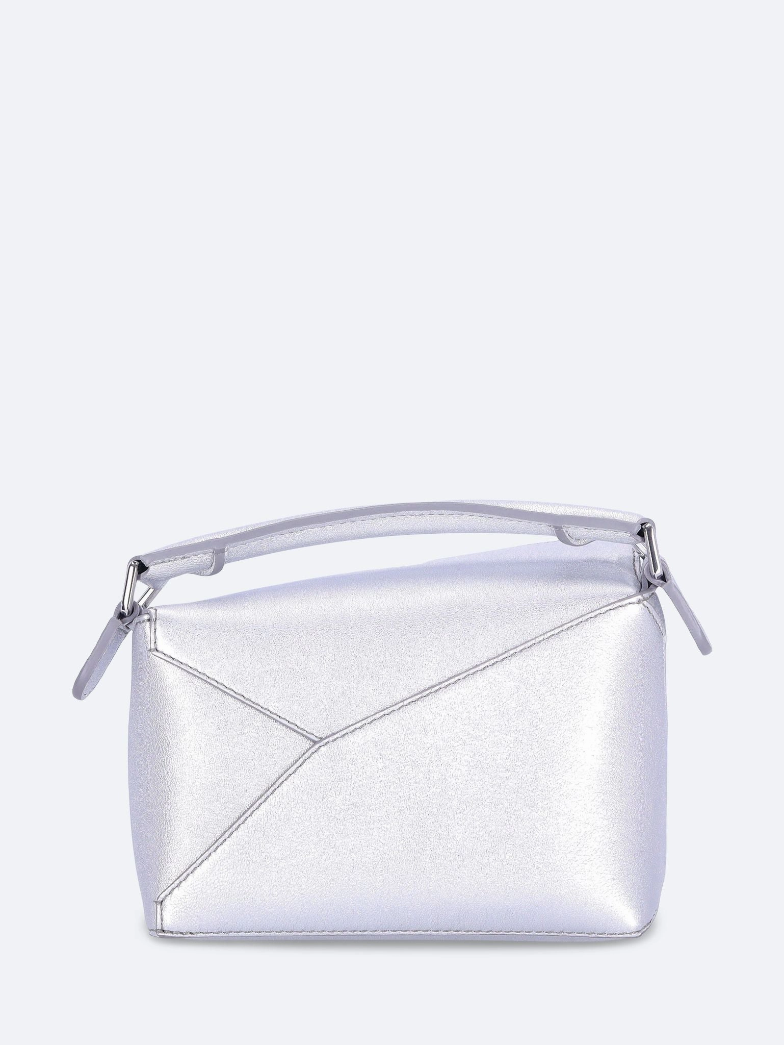 Puzzle Edge Mini Bag in Laminated Lambskin
